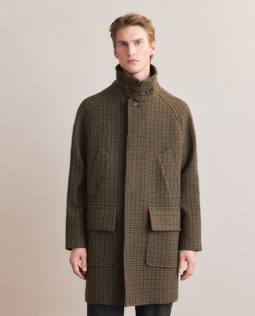 Imagem 0 de Sobretudo aos Quadrados Harris com Lã