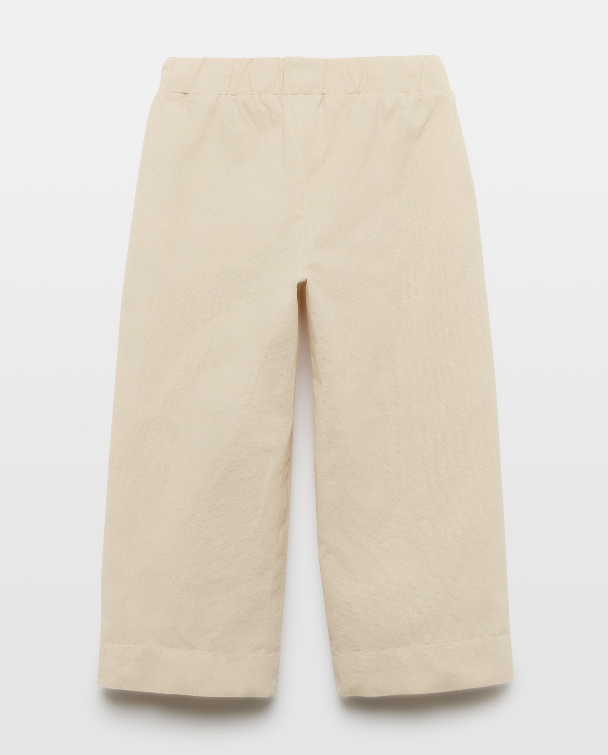 Pantalón niña carpintero Blanco roto-2
