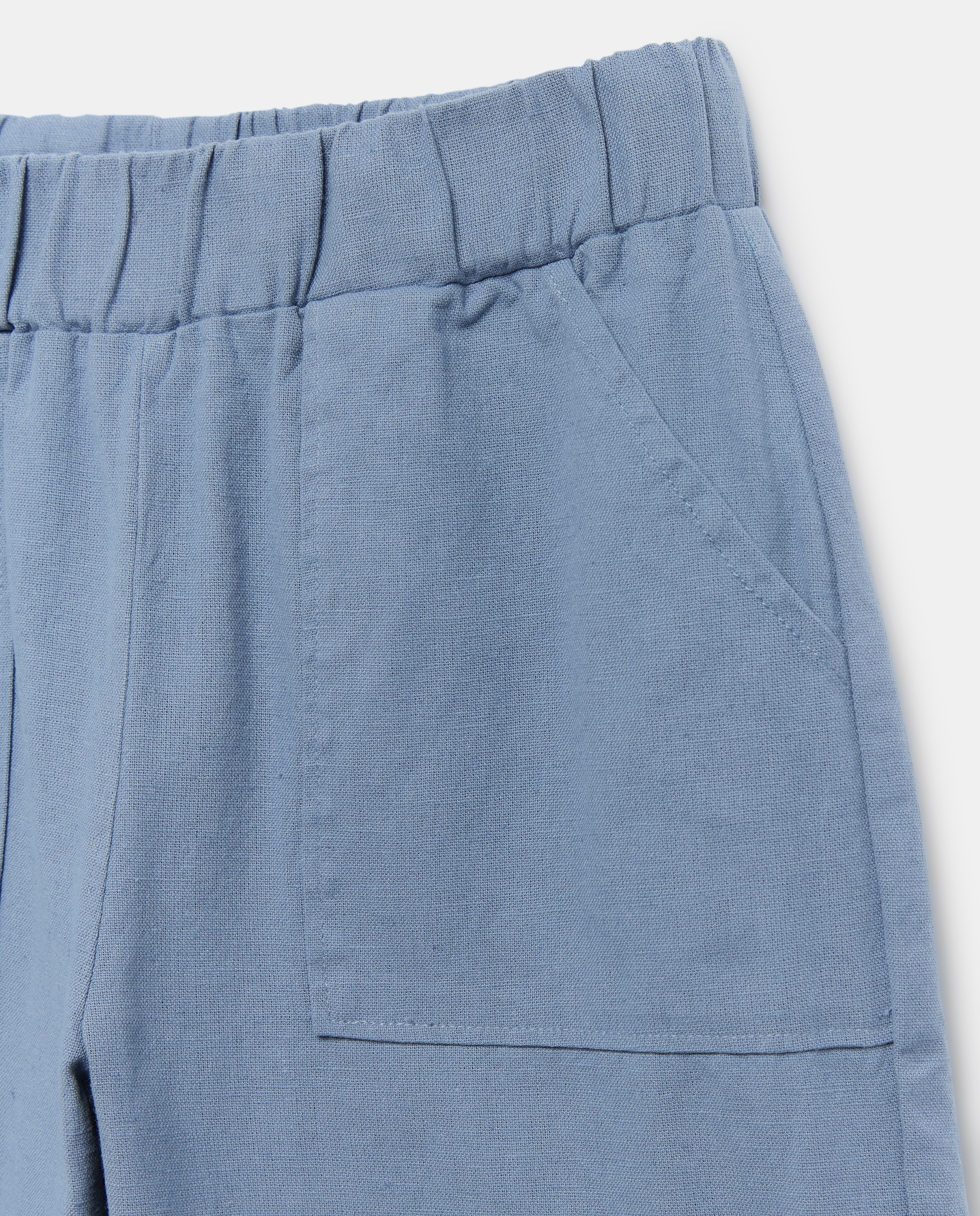 Pantalón niña carpintero 400 Azul-3