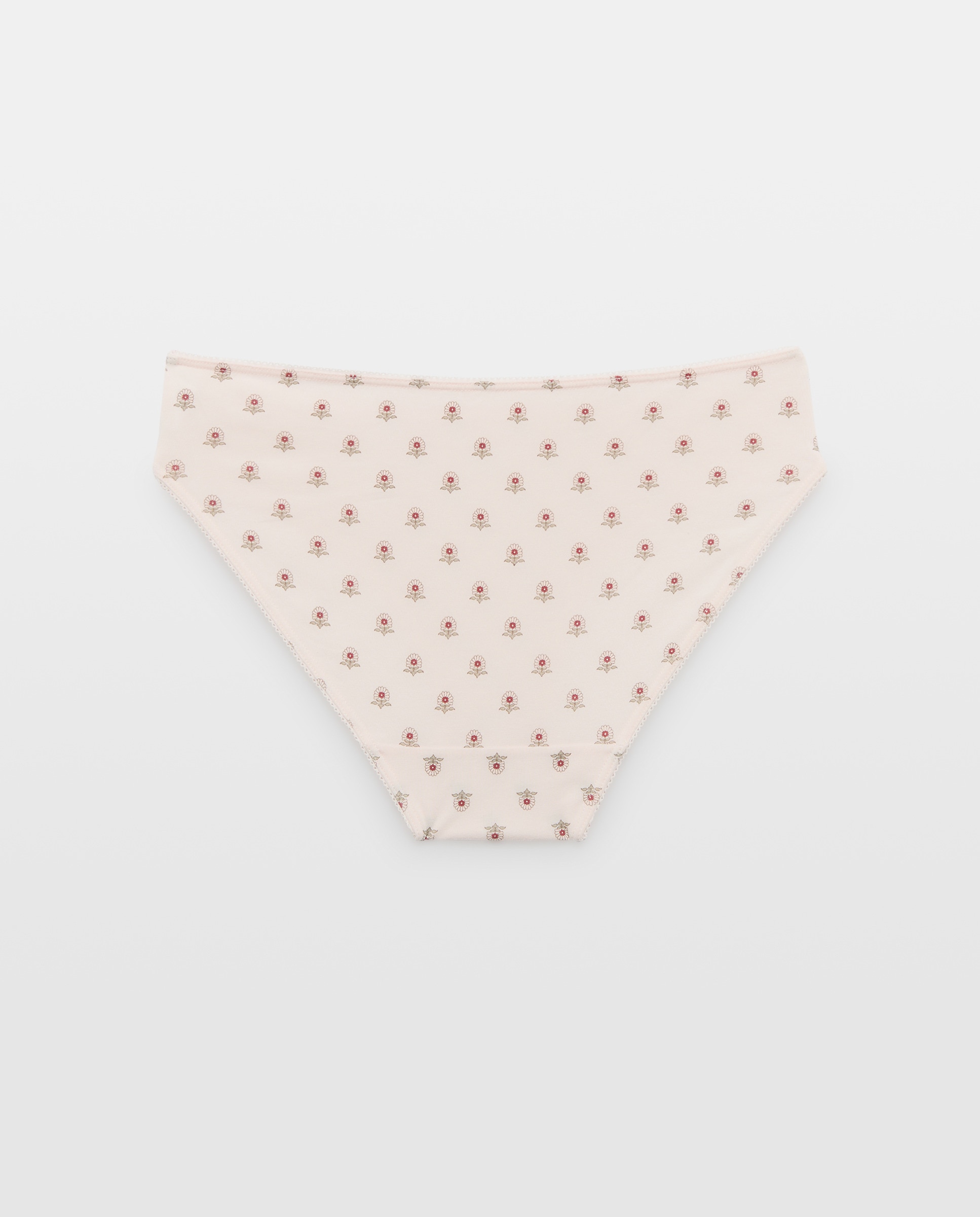 Pack de 3 Cuecas com Estampado de Fantasia Cotton Juice Vermelho-2