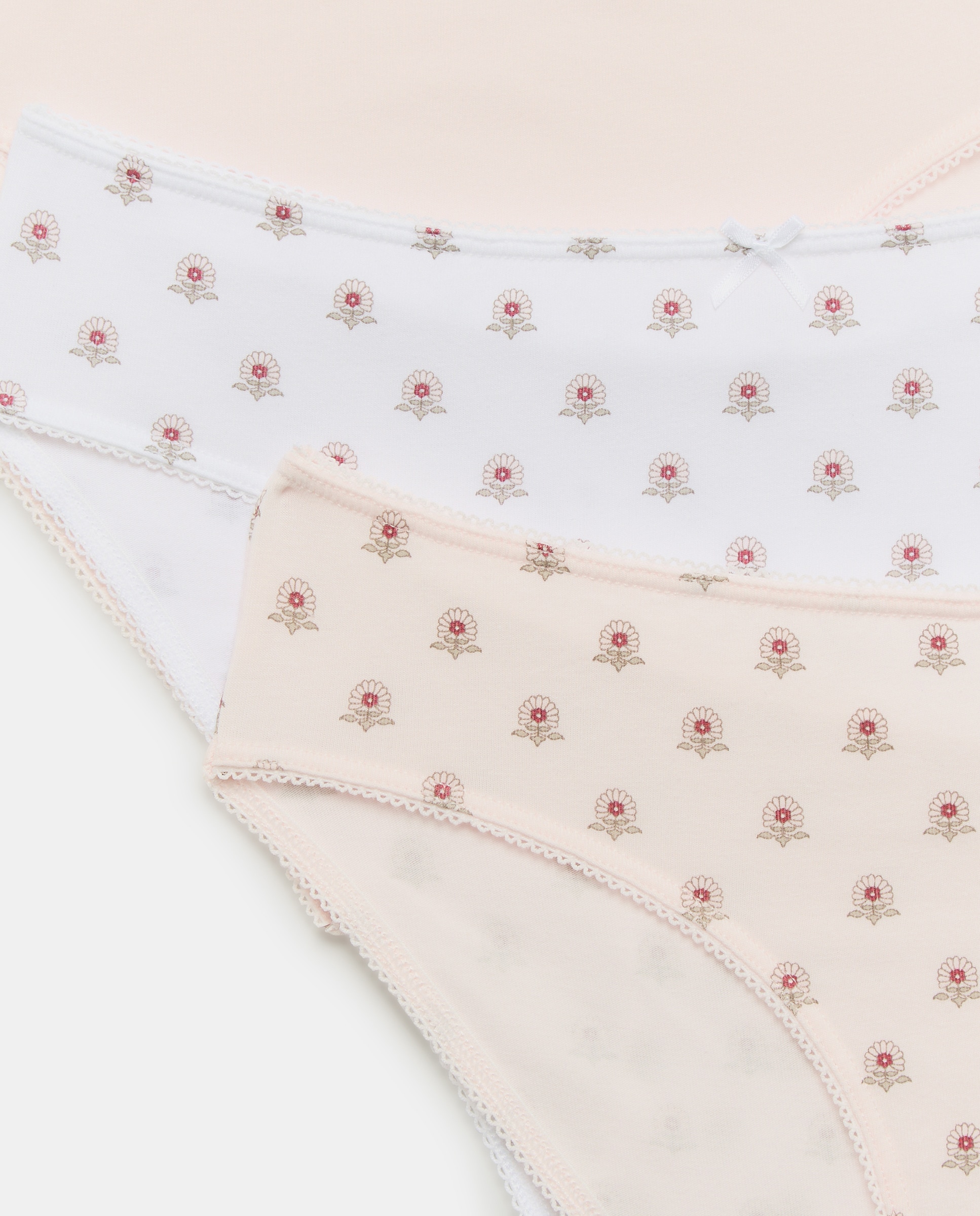 Pack de 3 Cuecas com Estampado de Fantasia Cotton Juice Vermelho-3