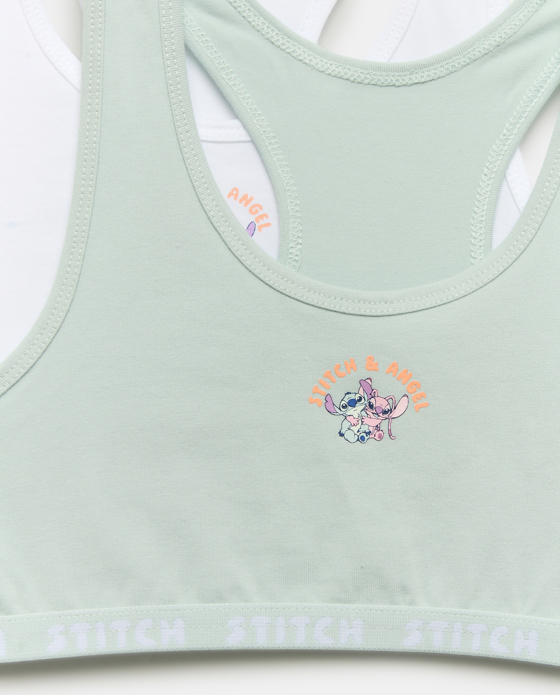 Pack de 2 Tops Desportivos Lilo & Stich Cotton Juice Multicolor-3
