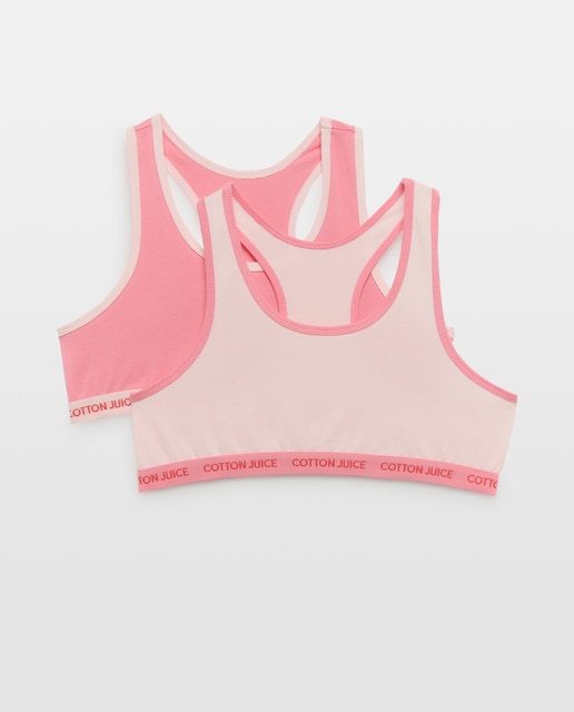 Imagem 0 de Pack de 2 Tops Desportivos Lisos