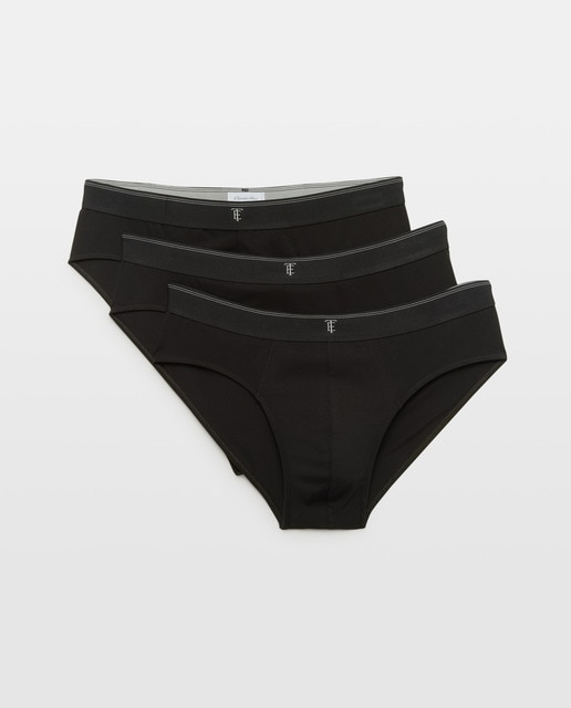 Imagem 0 de Pack de 3 Unid. de Slips Fechados em Algodão-Elastano