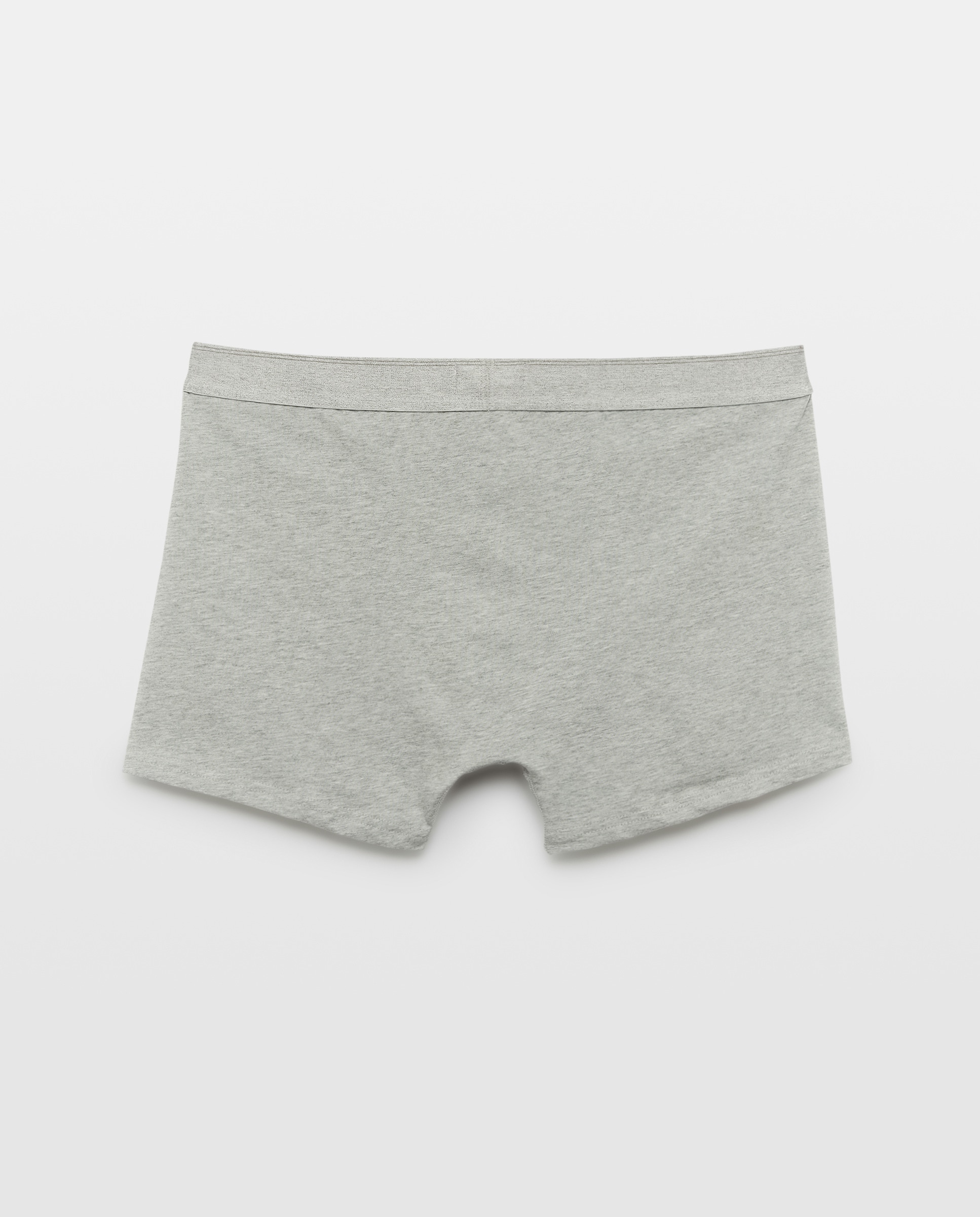 Pack de 3 Unid. de Boxers de Algodão-Elastano Cinzento-2