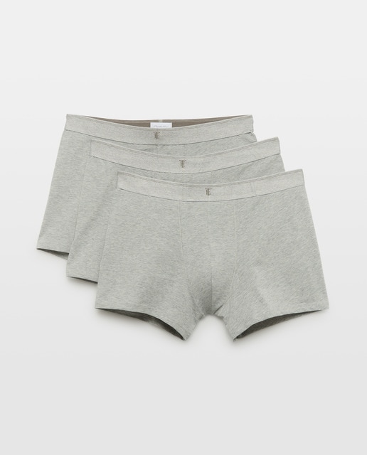 Imagem 0 de Pack de 3 Unid. de Boxers de Algodão-Elastano