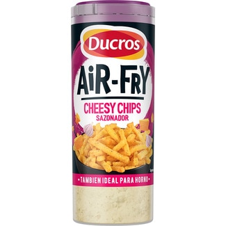 sazonador Air Fry Cheesy Chips frasco 140 g - Ducros