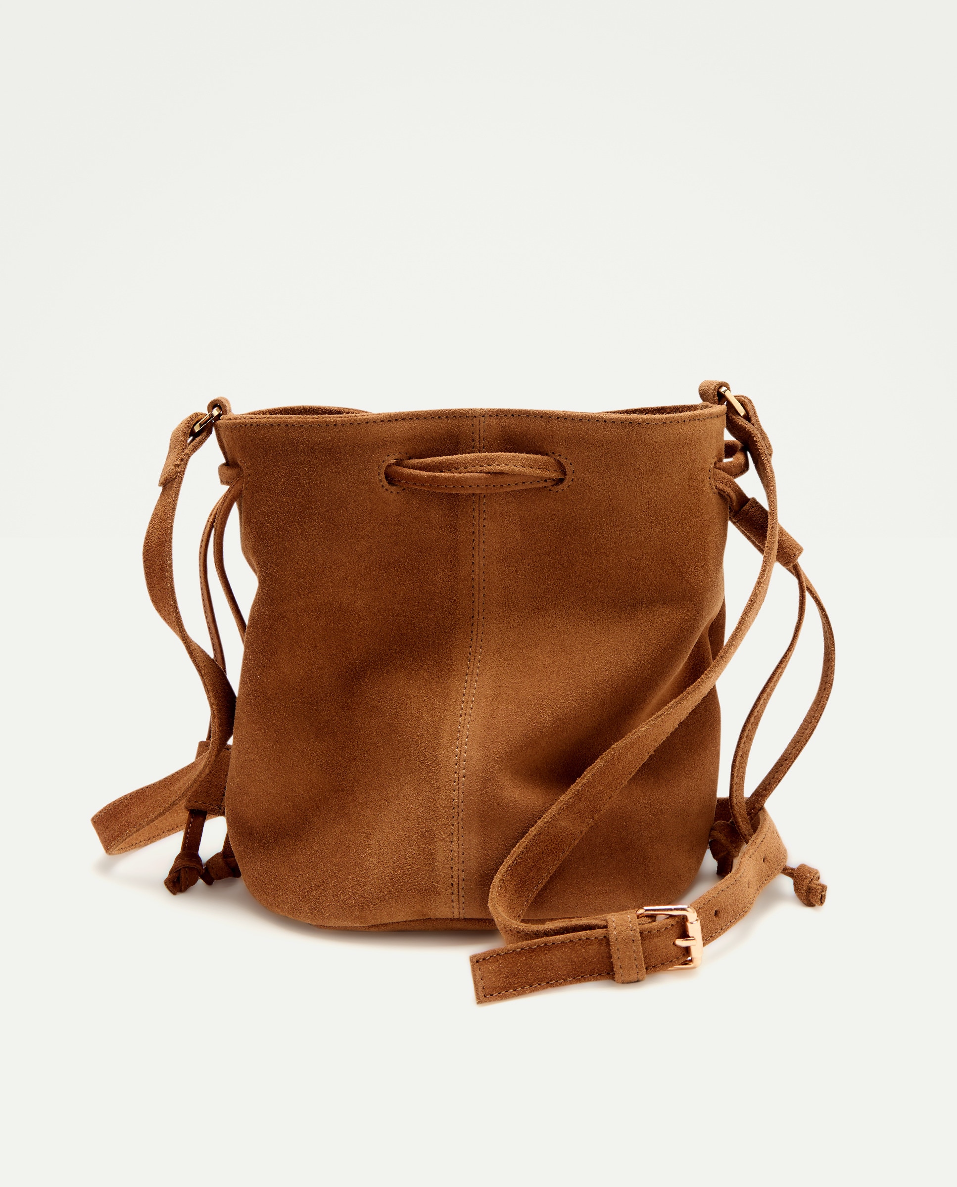 Bolso mujer saco piel Marrón-2