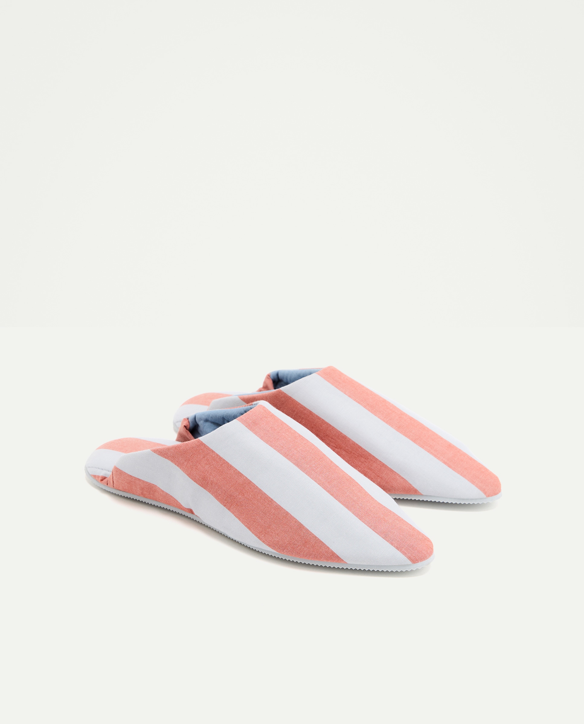 Zapatilla demujer de rayas 660 Naranja-2