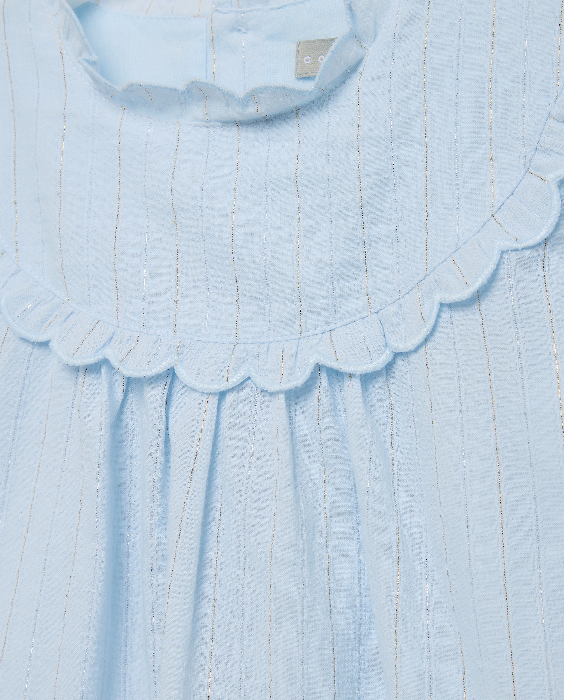 Blusa de Manga Curta 400 Azul-5