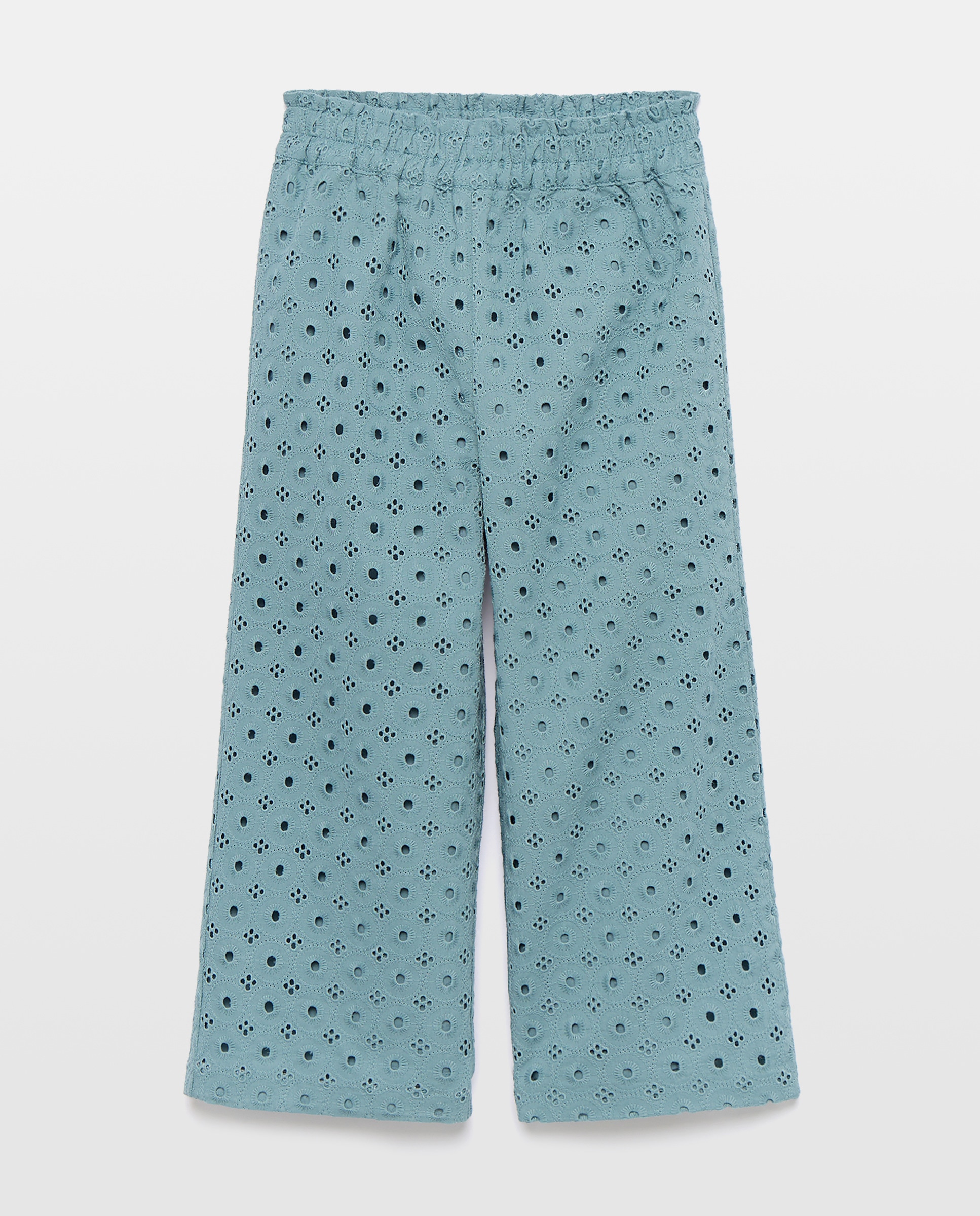 Calças Tipo Culotte 530 Verde Escuro-4