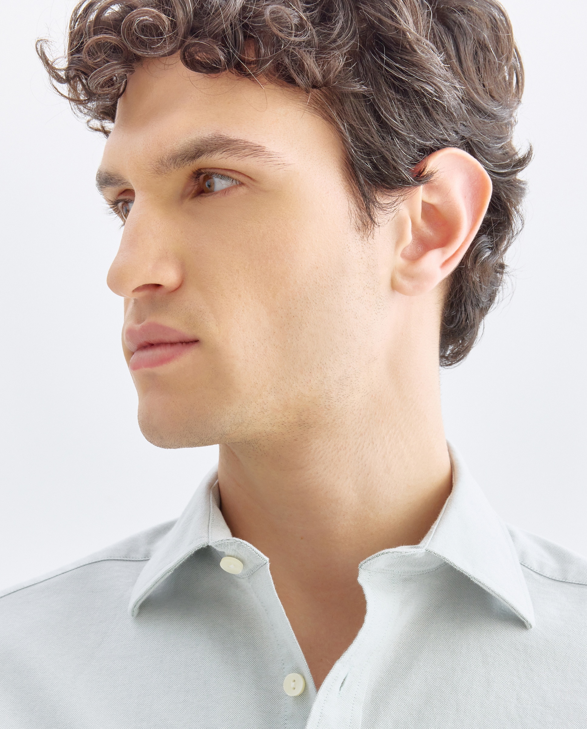 Camisa sport hombre oxford lisa 510 Verde claro-4