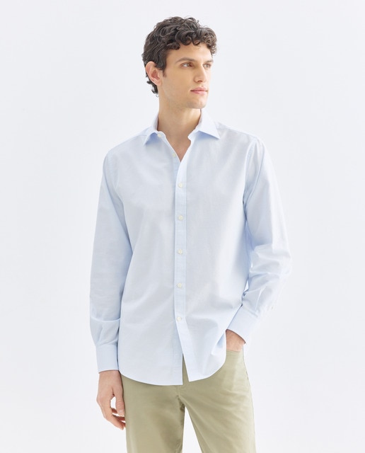 Imagen 0 de Camisa sport hombre oxford rayas