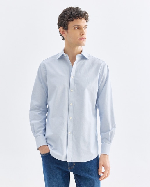 Imagen 0 de Camisa sport hombre oxford rayas