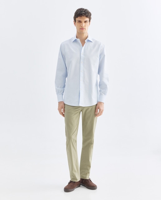 Imagen 0 de Pantalón hombre cinco bolsillos lavado regular fit