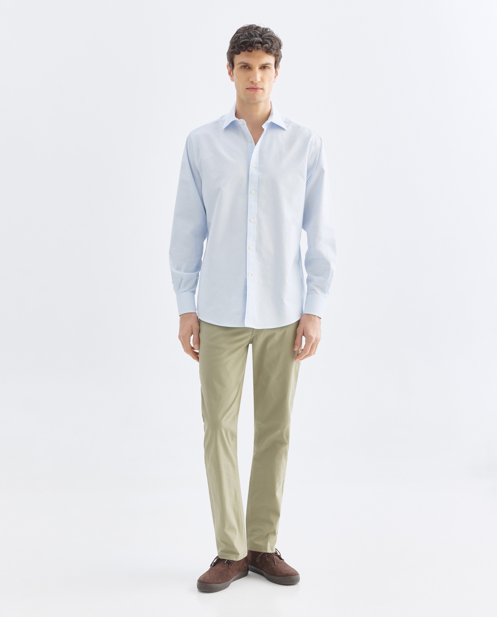 Imagen 0 de Pantalón hombre cinco bolsillos lavado regular fit