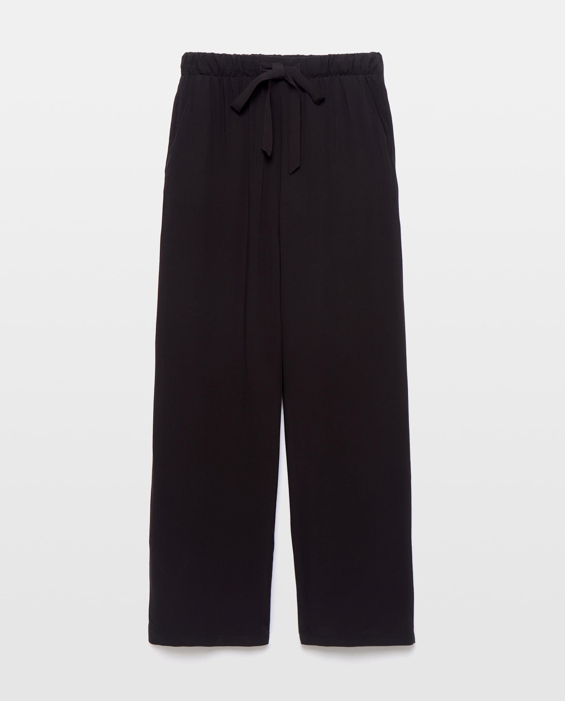 Pantalón de mujer wide-leg estampado Multicolor-4
