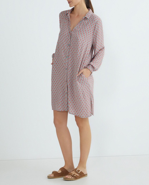 Imagen 0 de Caftán de mujer camisero