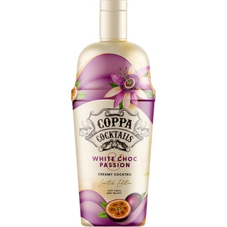 chocolate blanco y maracuyá cocktail listo para tomar botella 70 cl - Coppa