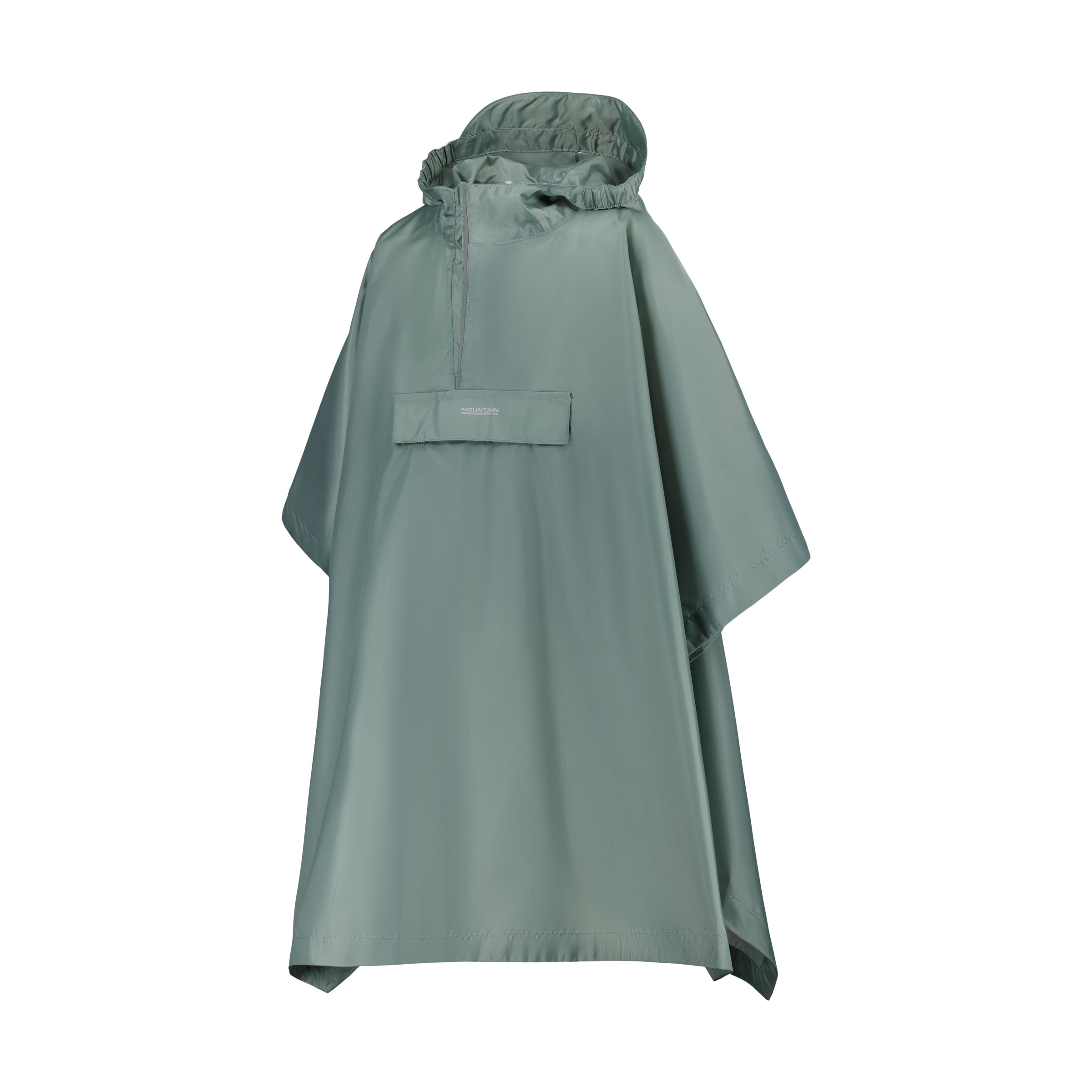 Poncho Impermeável de Montanha Unissexo Mountain Pro Verde-escuro-4