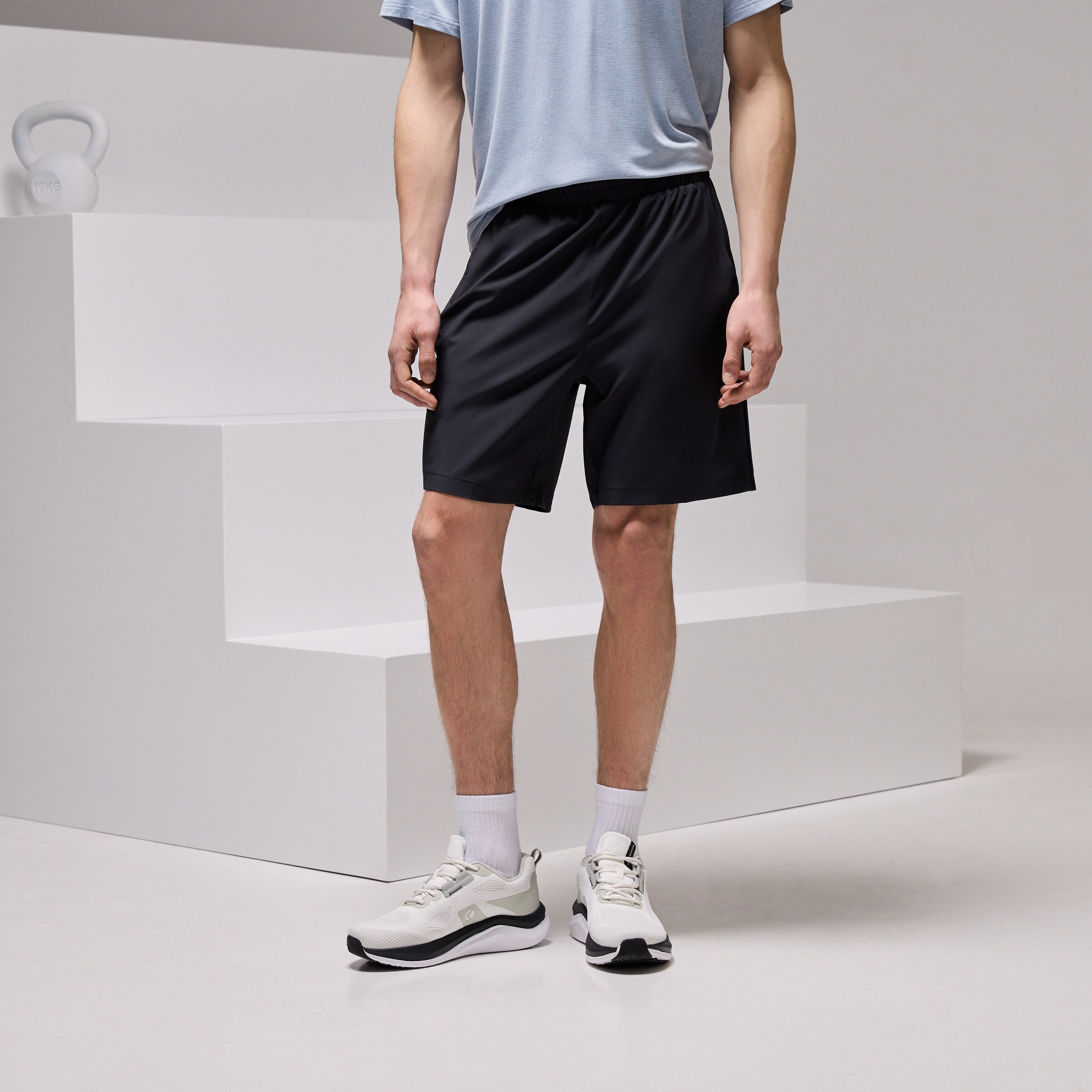 Calções de 7" de Training de Homem Antracite-2