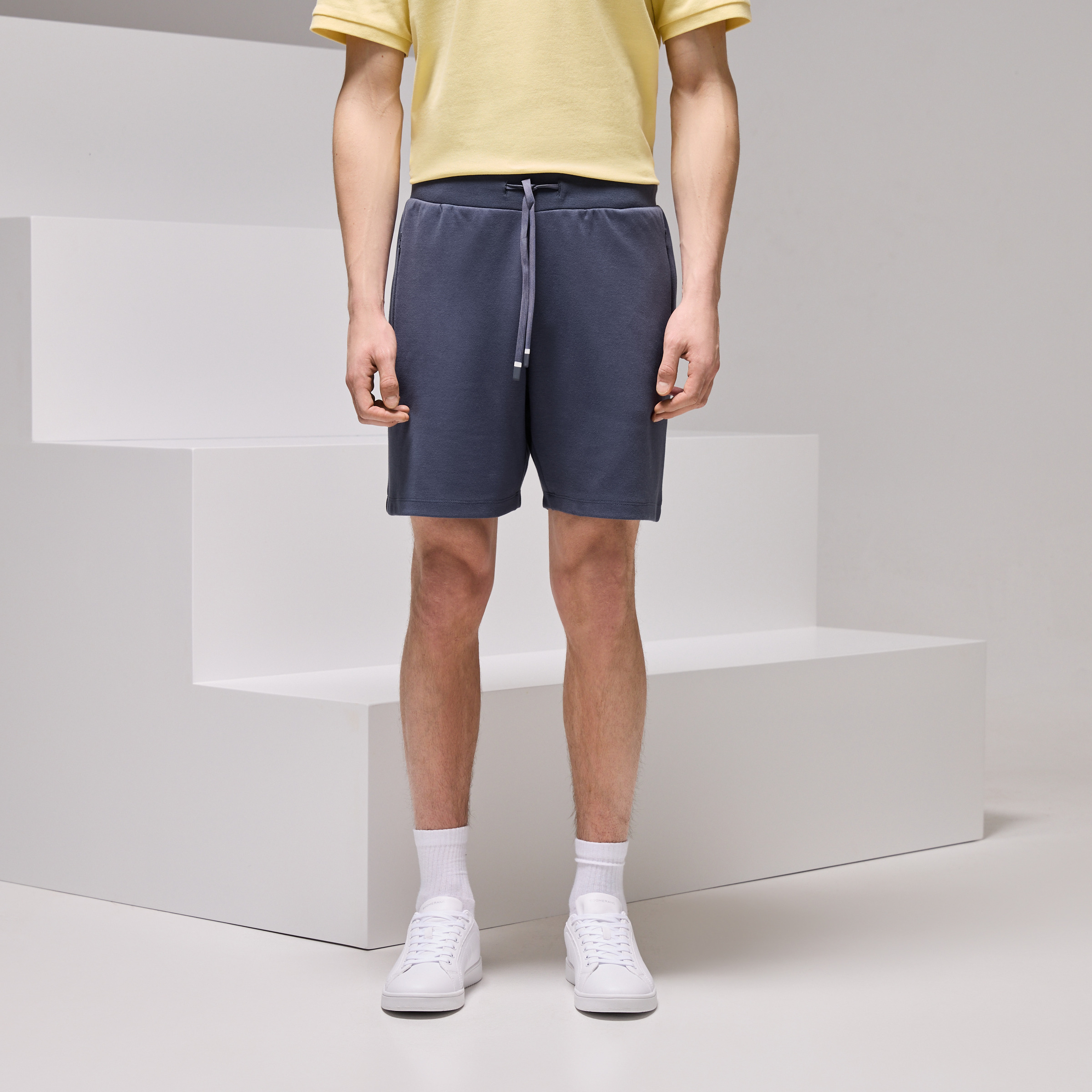 Calções Sportcasual de Homem Cinzento médio-2