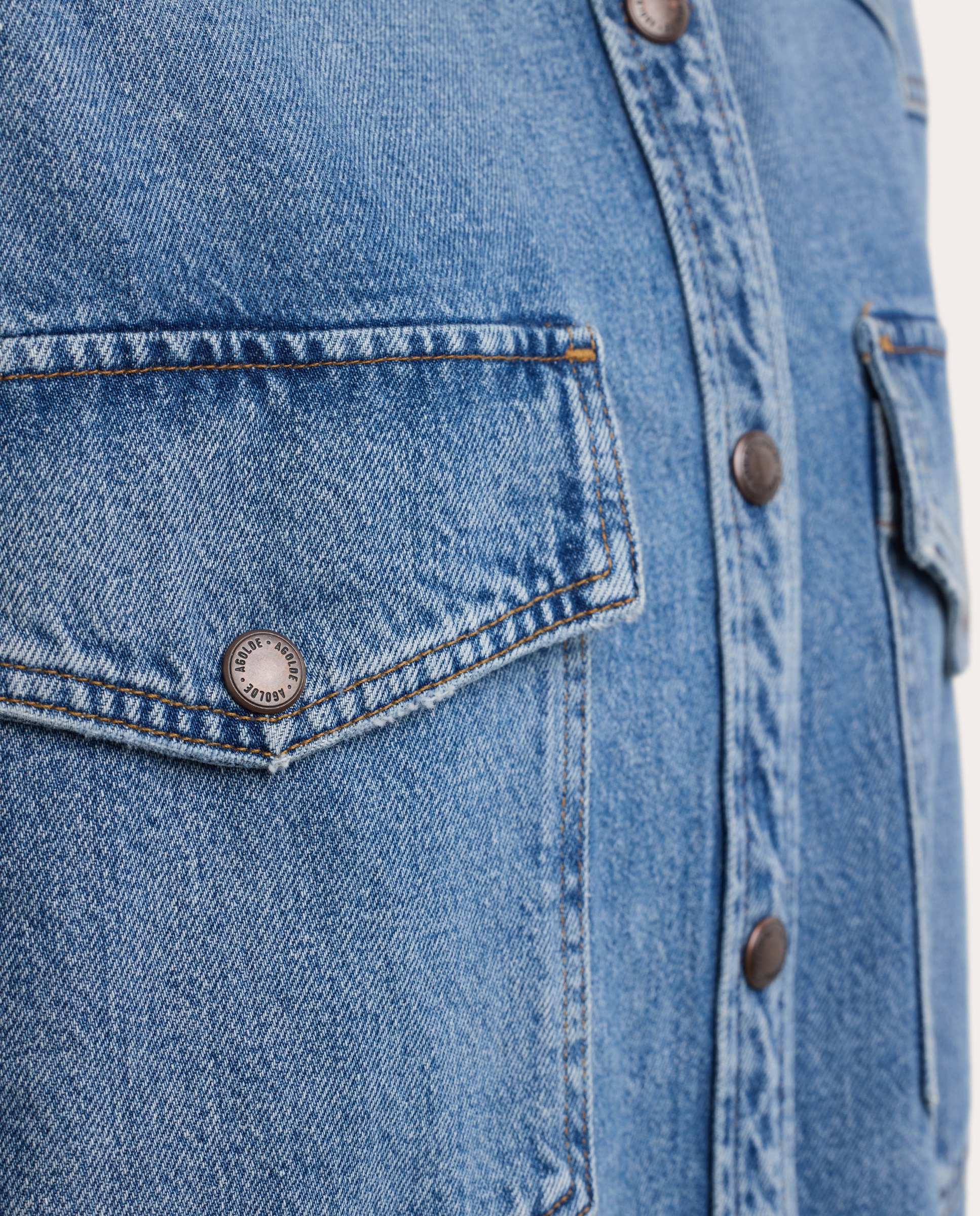 Camisa de Ganga Lotta Azul-6