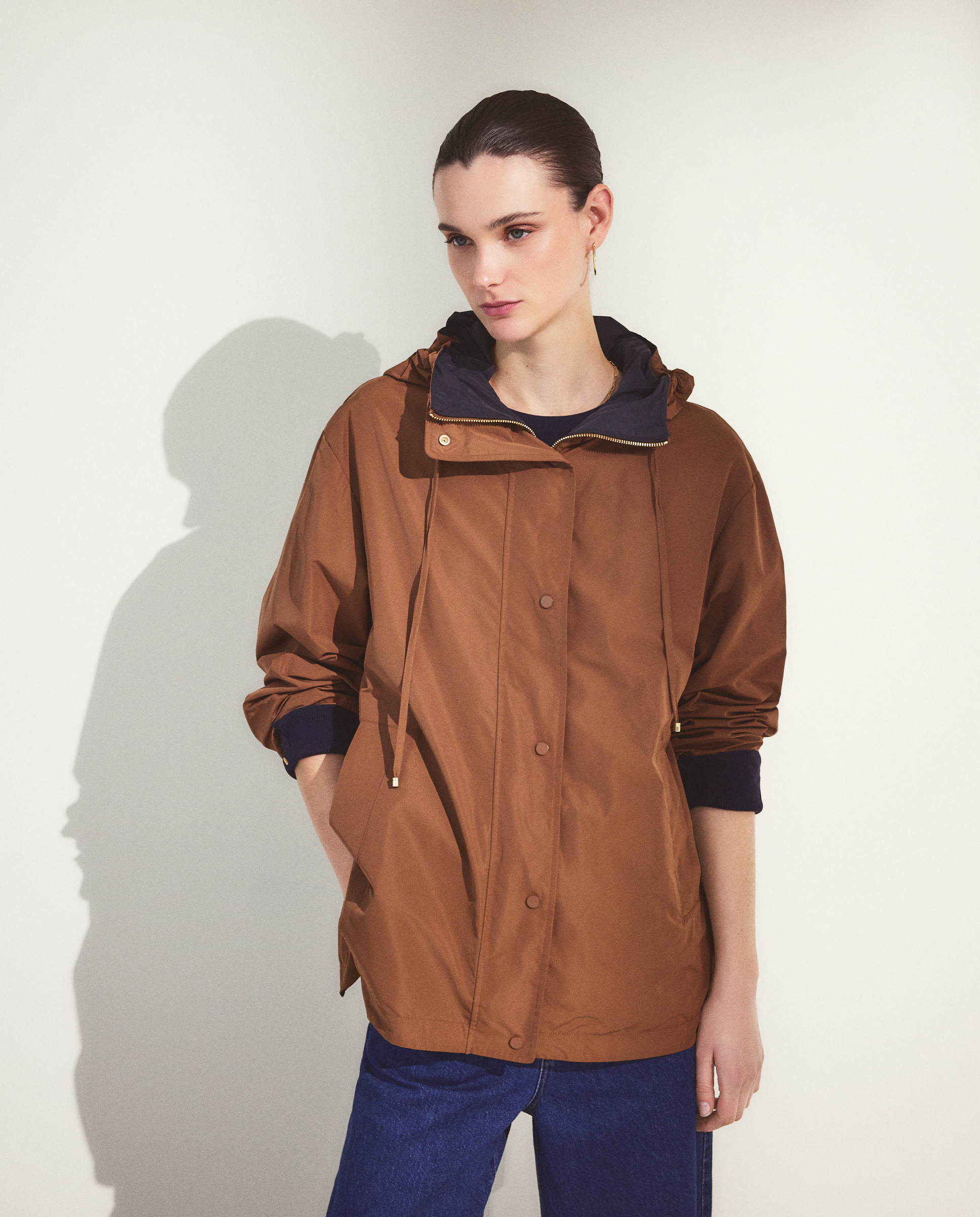 Parka Reversível Azul-marinho-2