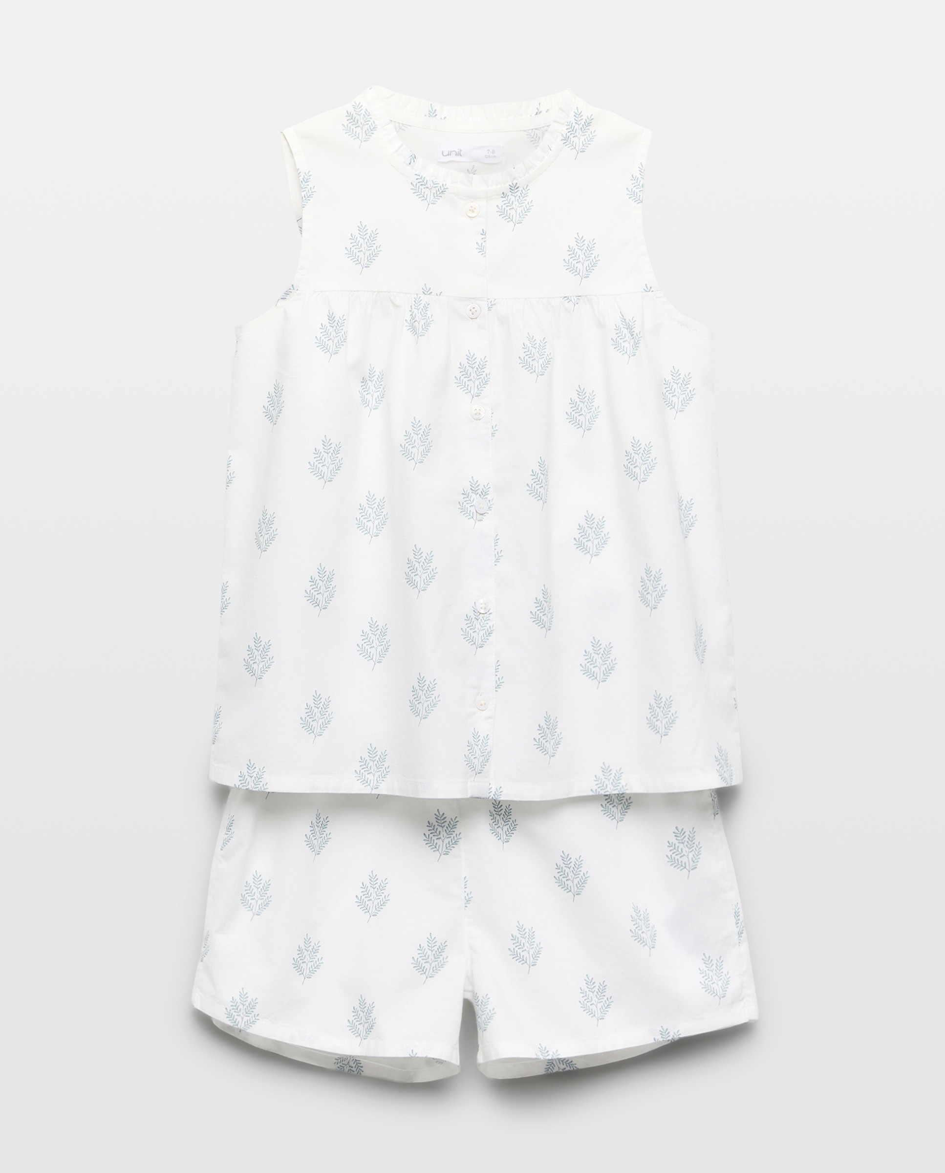 Imagen 0 de Pijama de niña popelin corto