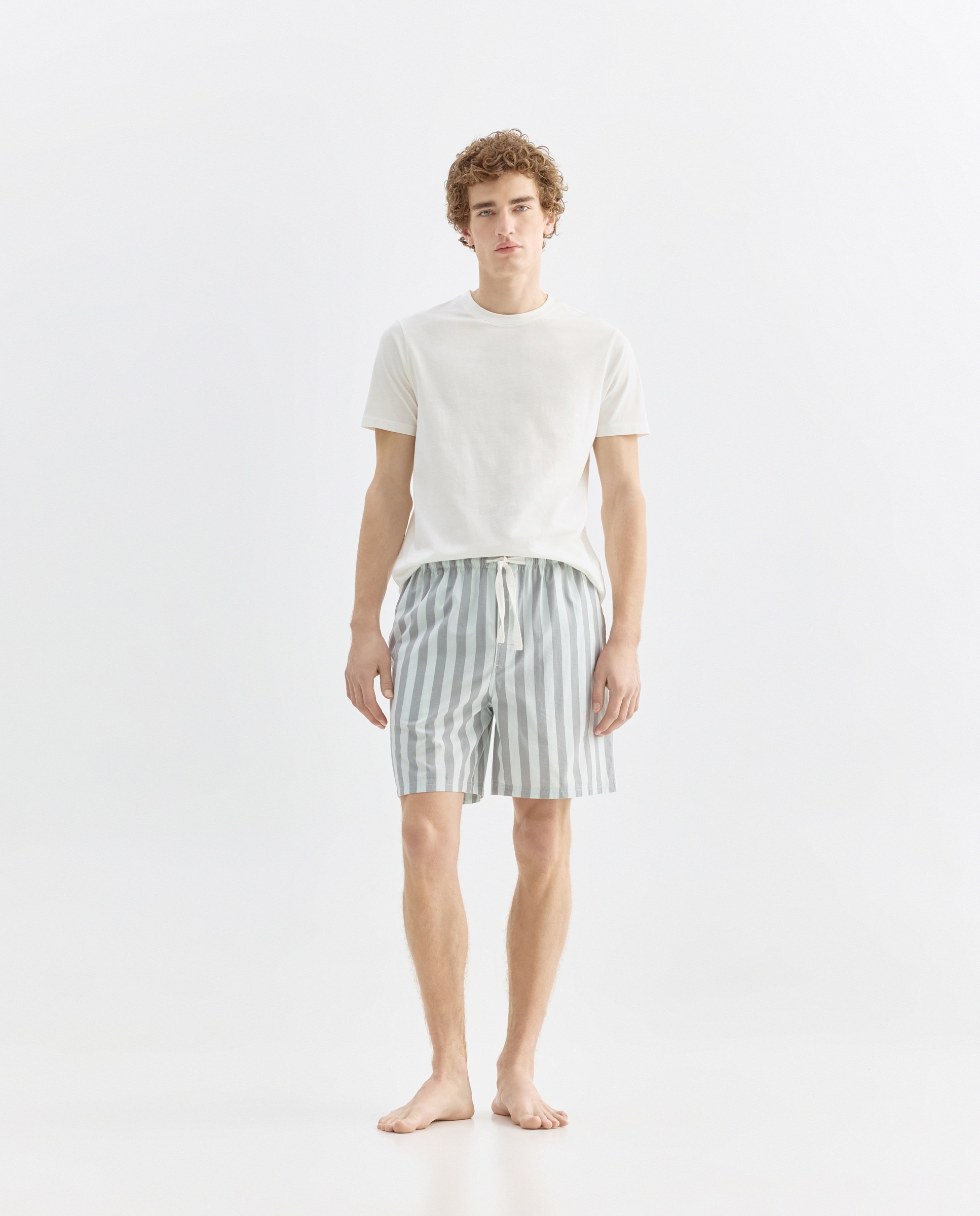 Imagen 0 de Pijama hombre combinado corto algodón