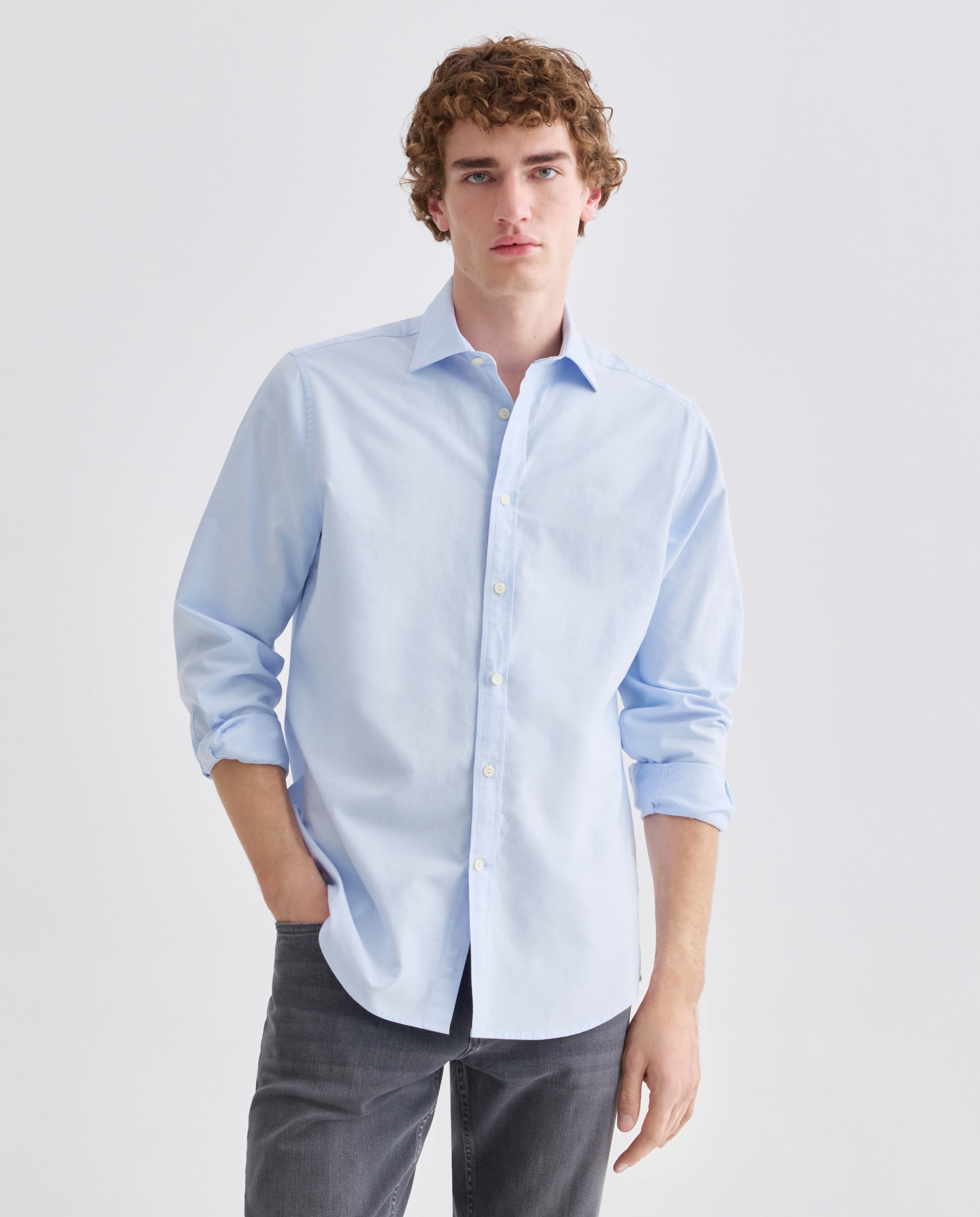 Imagen 0 de Camisa sport hombre oxford lisa