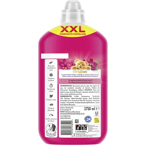 Weichspülerkonzentrat Origins mit Extraduft Wildrosen Flasche 95 Dosis