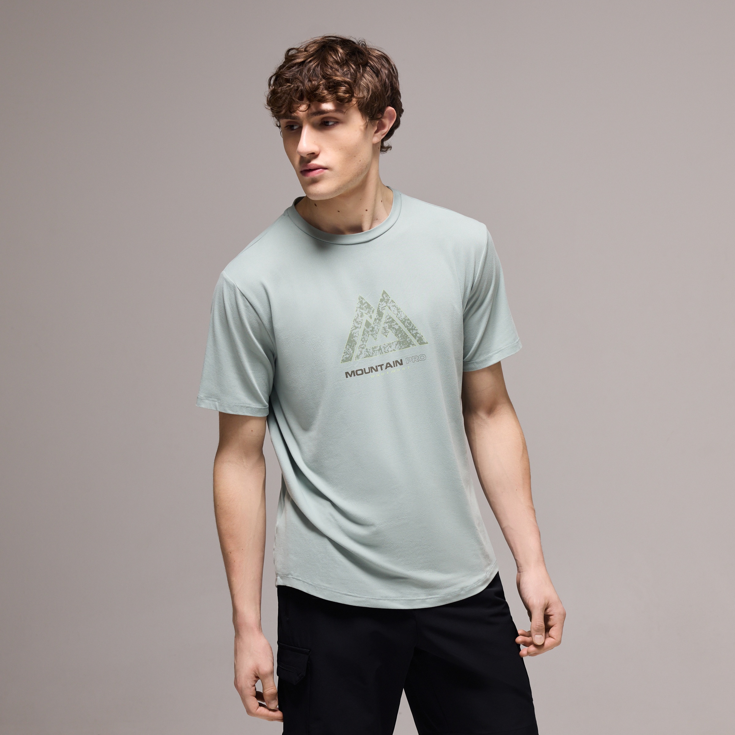 Camisola de Montanha de Homem Verde-1