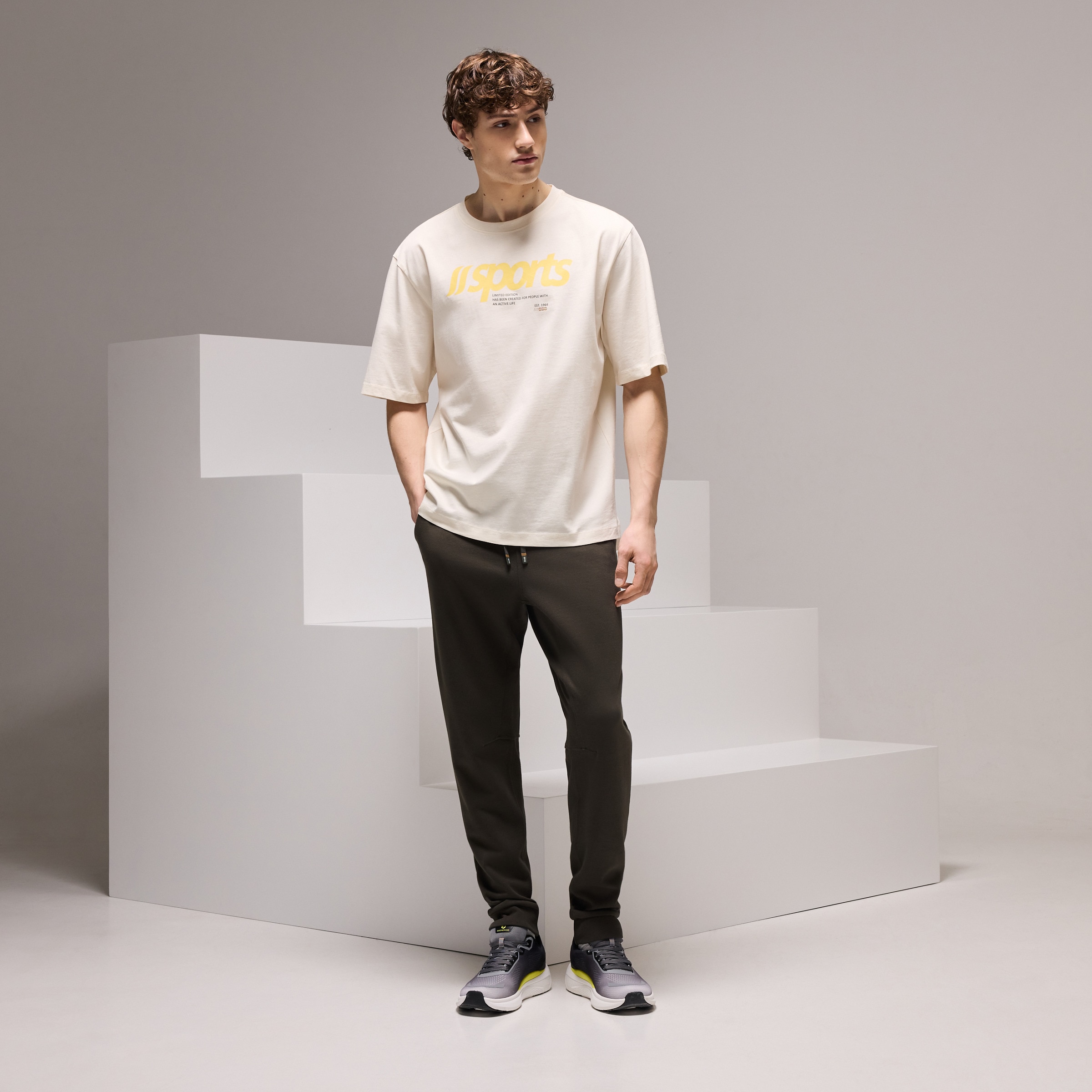 Imagem 0 de Calças com Punho Sportcasual de Homem