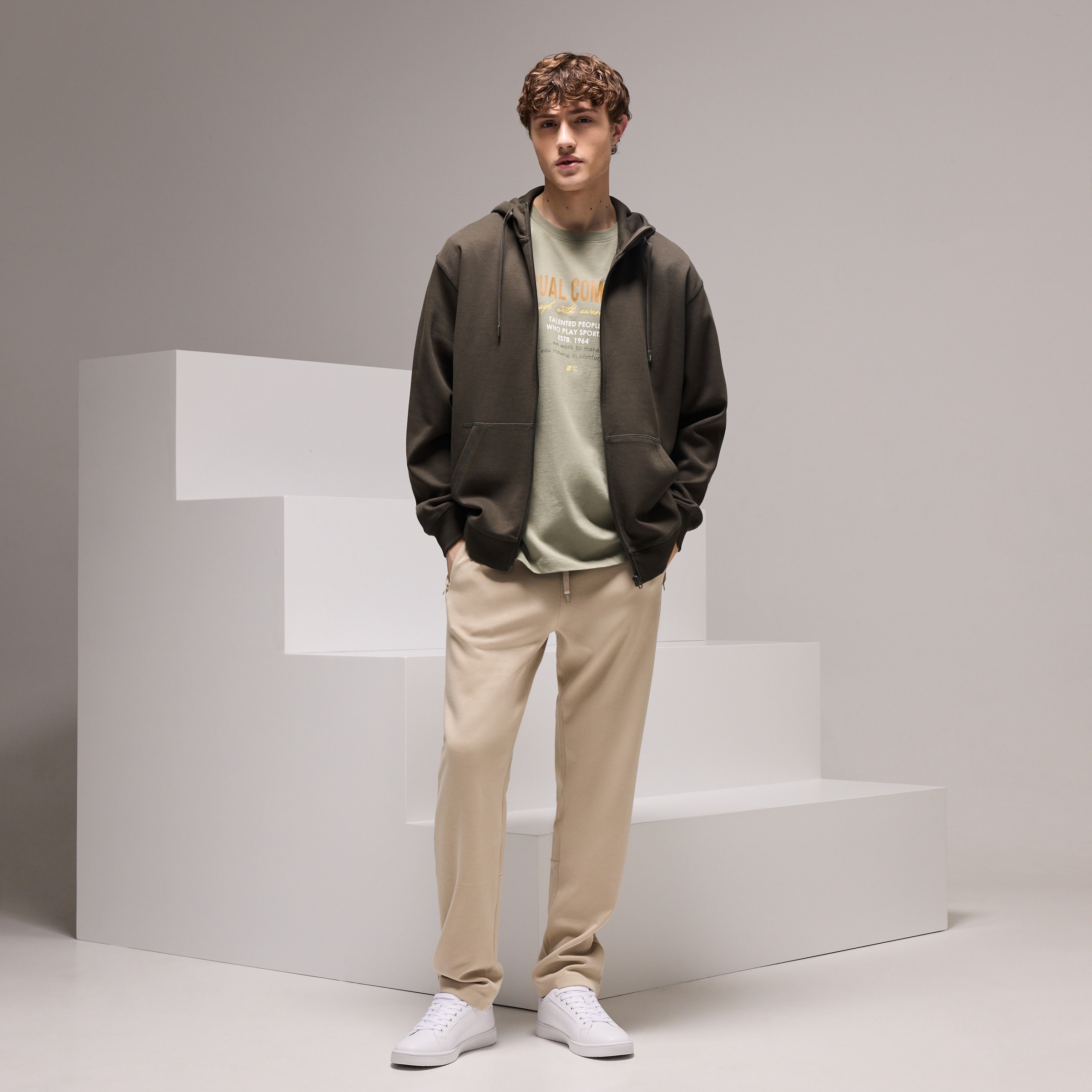 Imagem 0 de Calças Regular Sportcasual de Homem