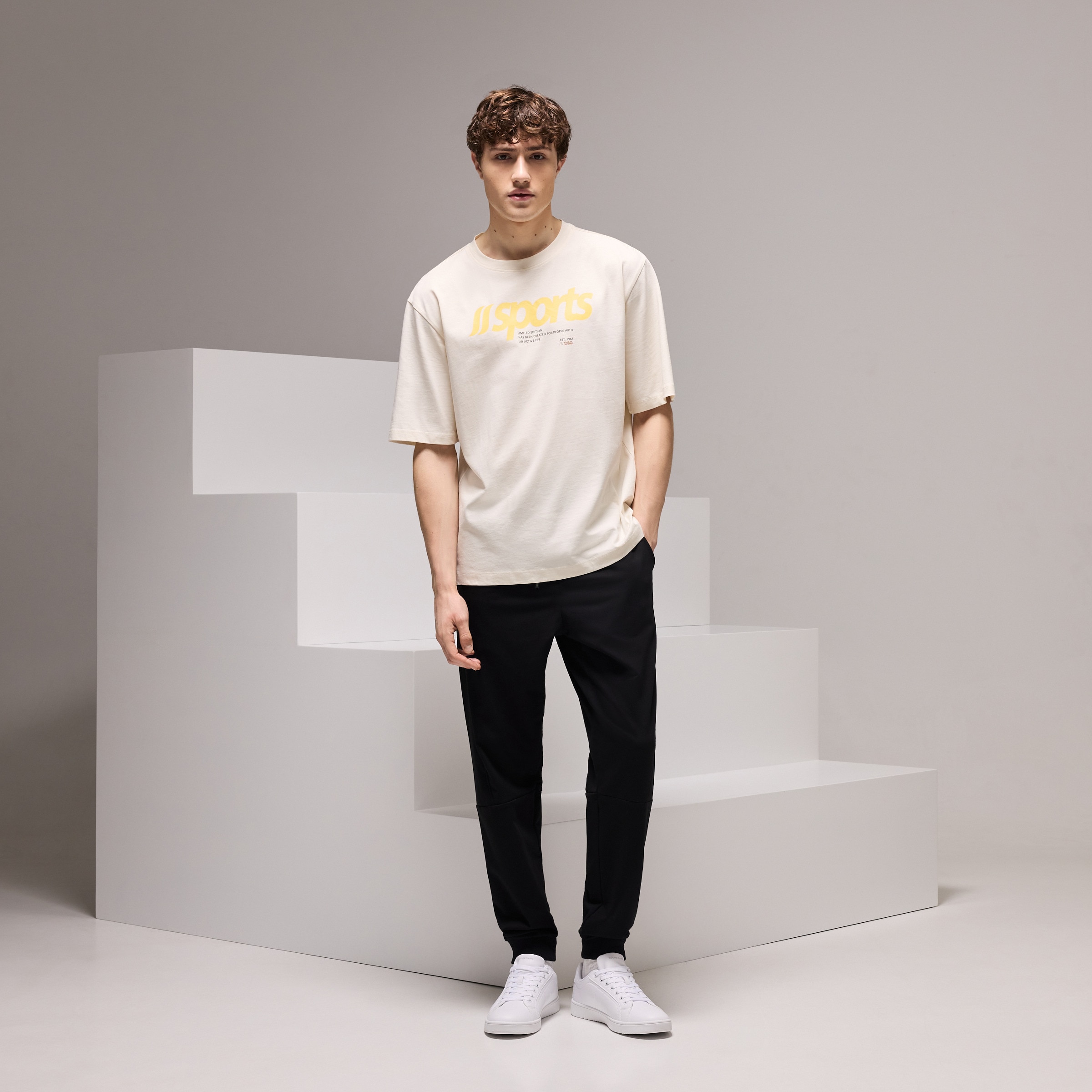 Imagem 0 de Calças com Punho Sportcasual de Homem