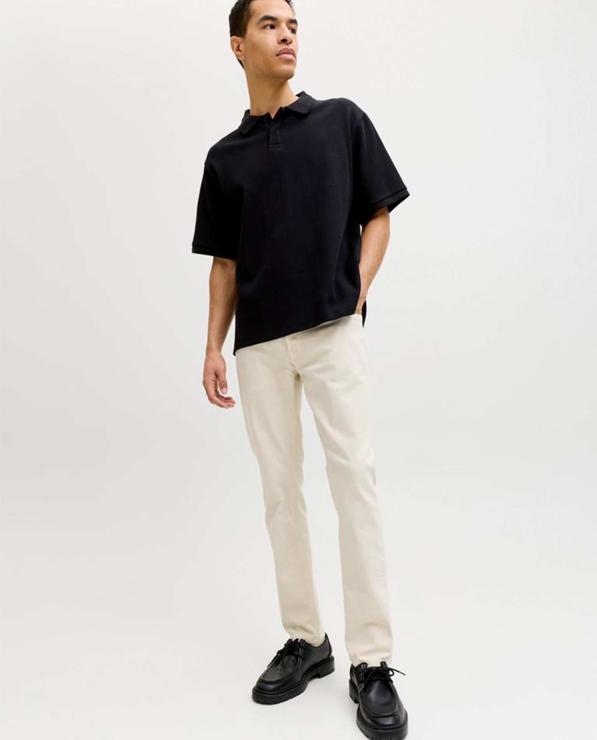 Jeans Slim Fit Branco-9