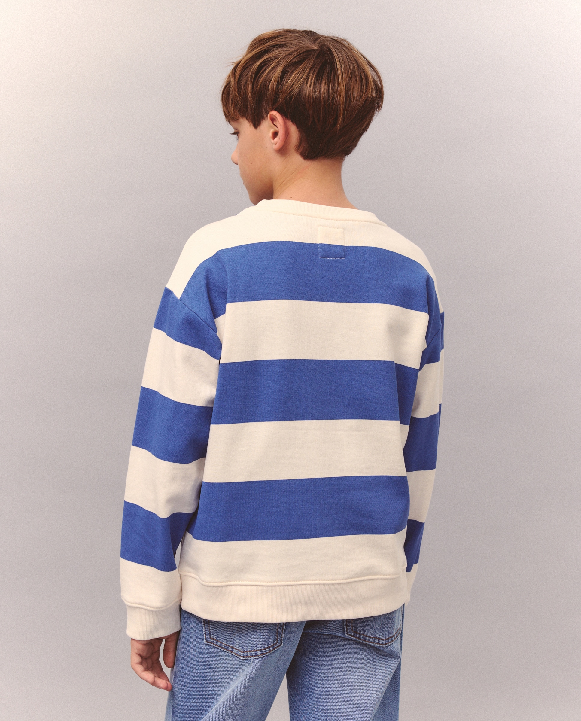 Sweatshirt Fechada com Estampado de Fantasia Kids El Corte Inglés Azul-3