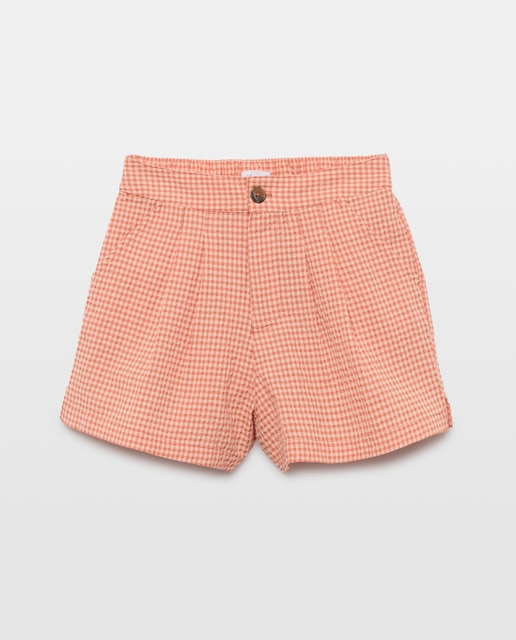 Imagen 0 de Short niña cuadros vichy set