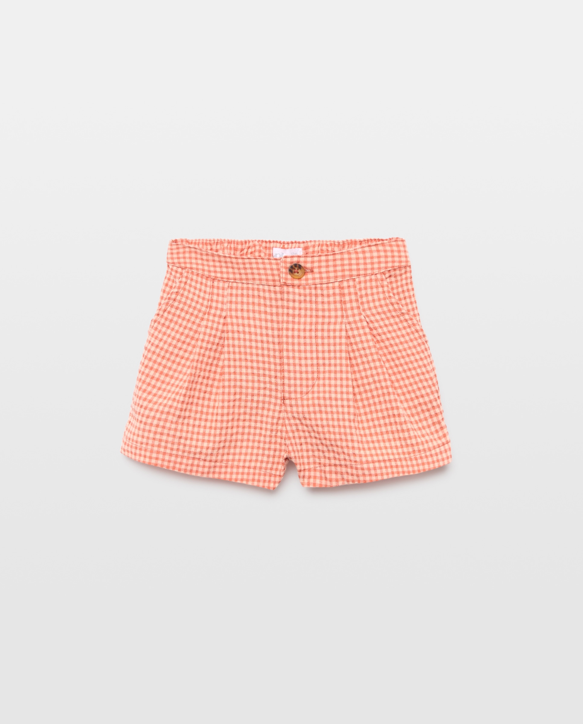 Imagen 0 de Short bebé niña  cuadros vichy set