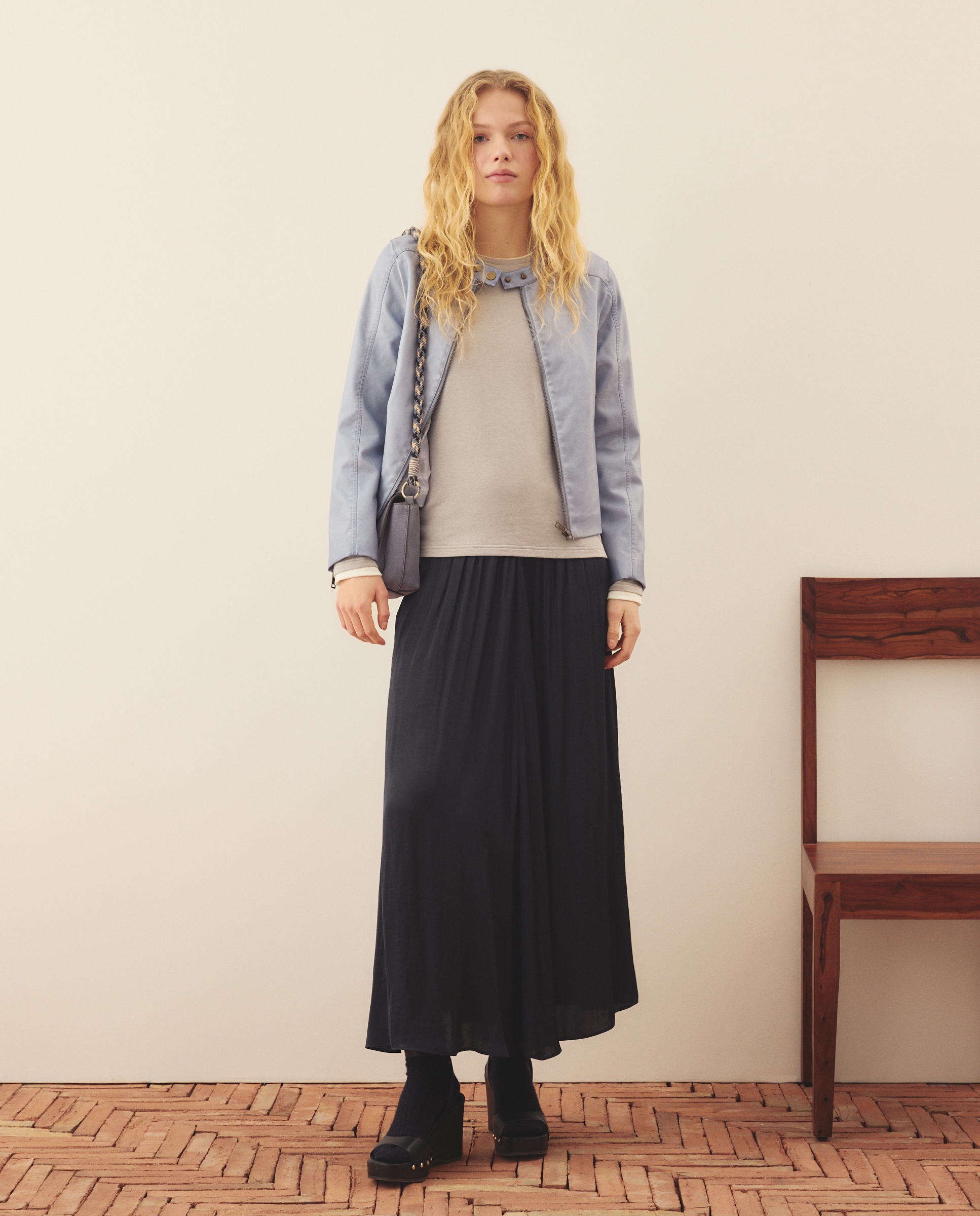 Blusão biker 400 Azul-2