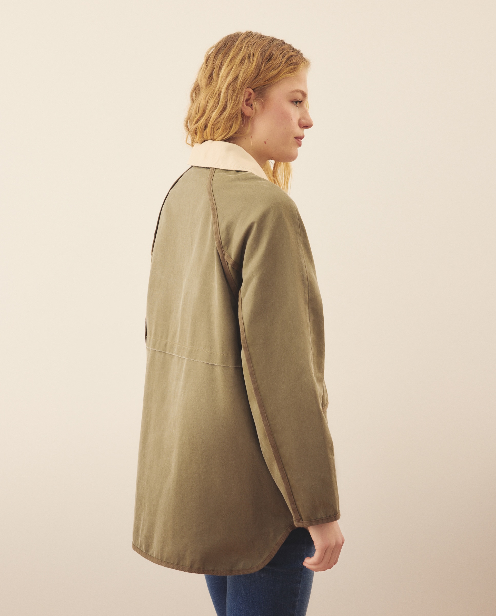 Parka Encerada Verde-flúor-3