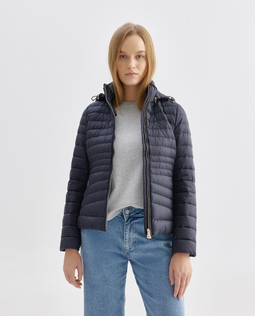 Imagen 0 de Plumifero de mujer con capucha desmontable