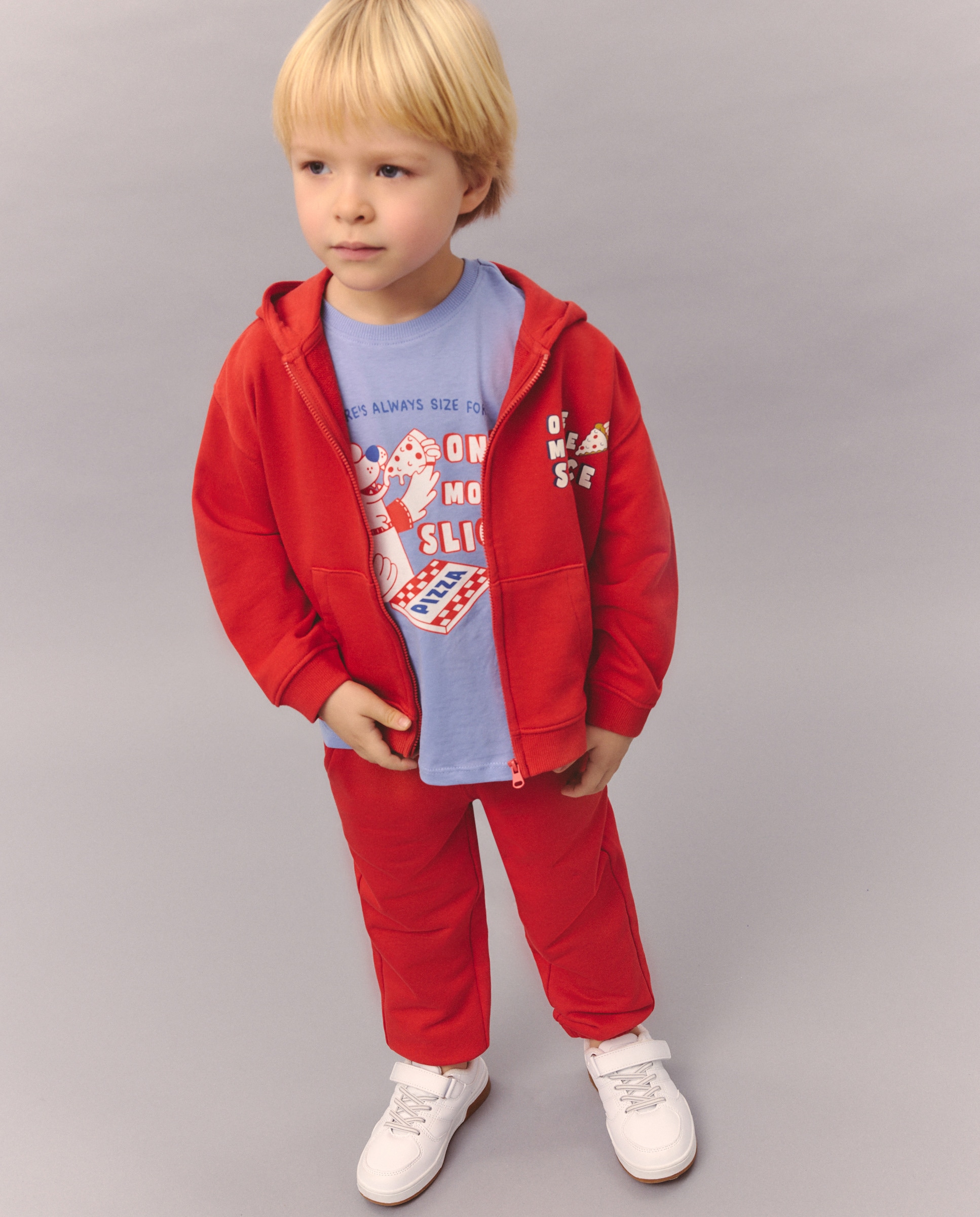 Sweatshirt Aberta com Capuz Kids El Corte Inglés Vermelho-2