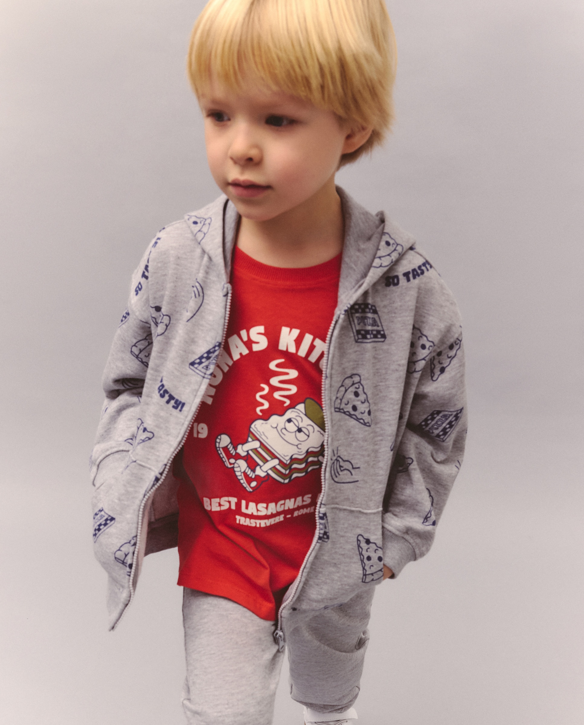 Imagem 0 de Sweatshirt Aberta com Capuz