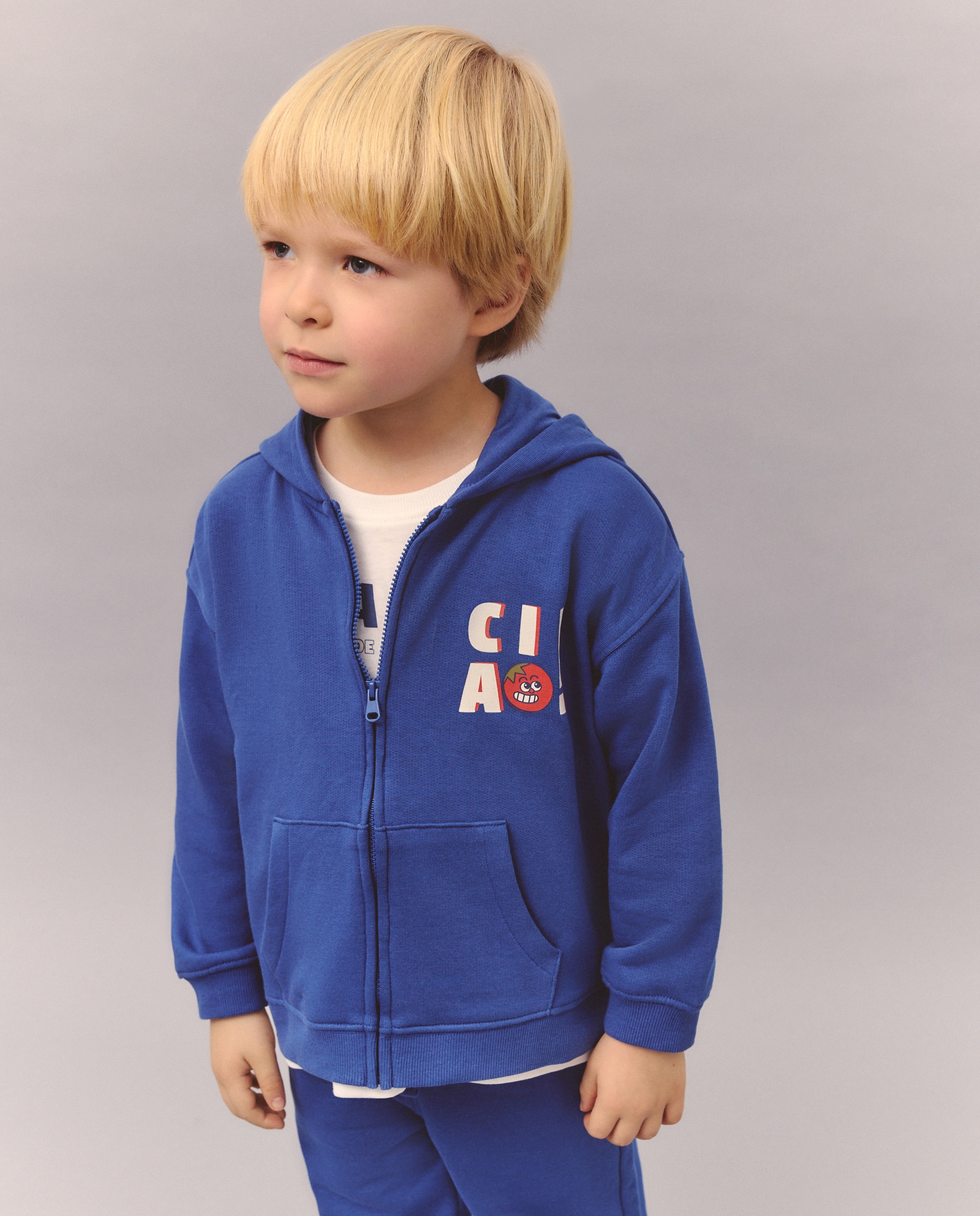 Imagem 0 de Sweatshirt Aberta com Capuz