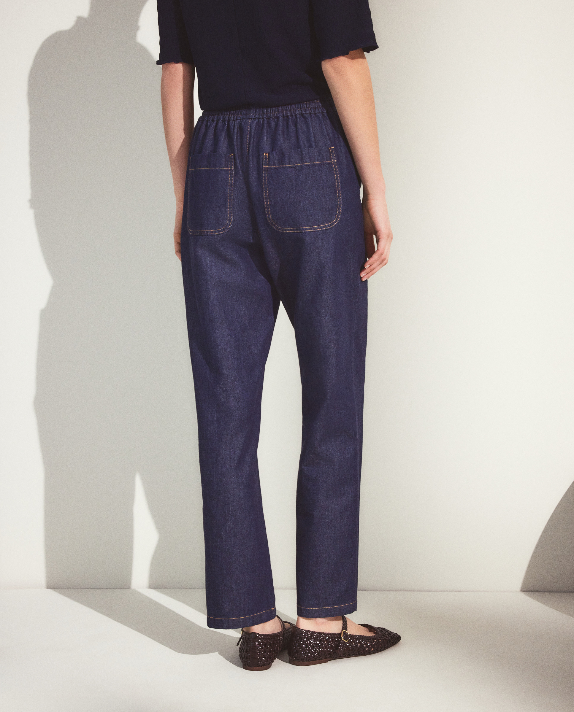 Jeans Semi Skinny Lisas Azul Suave-3