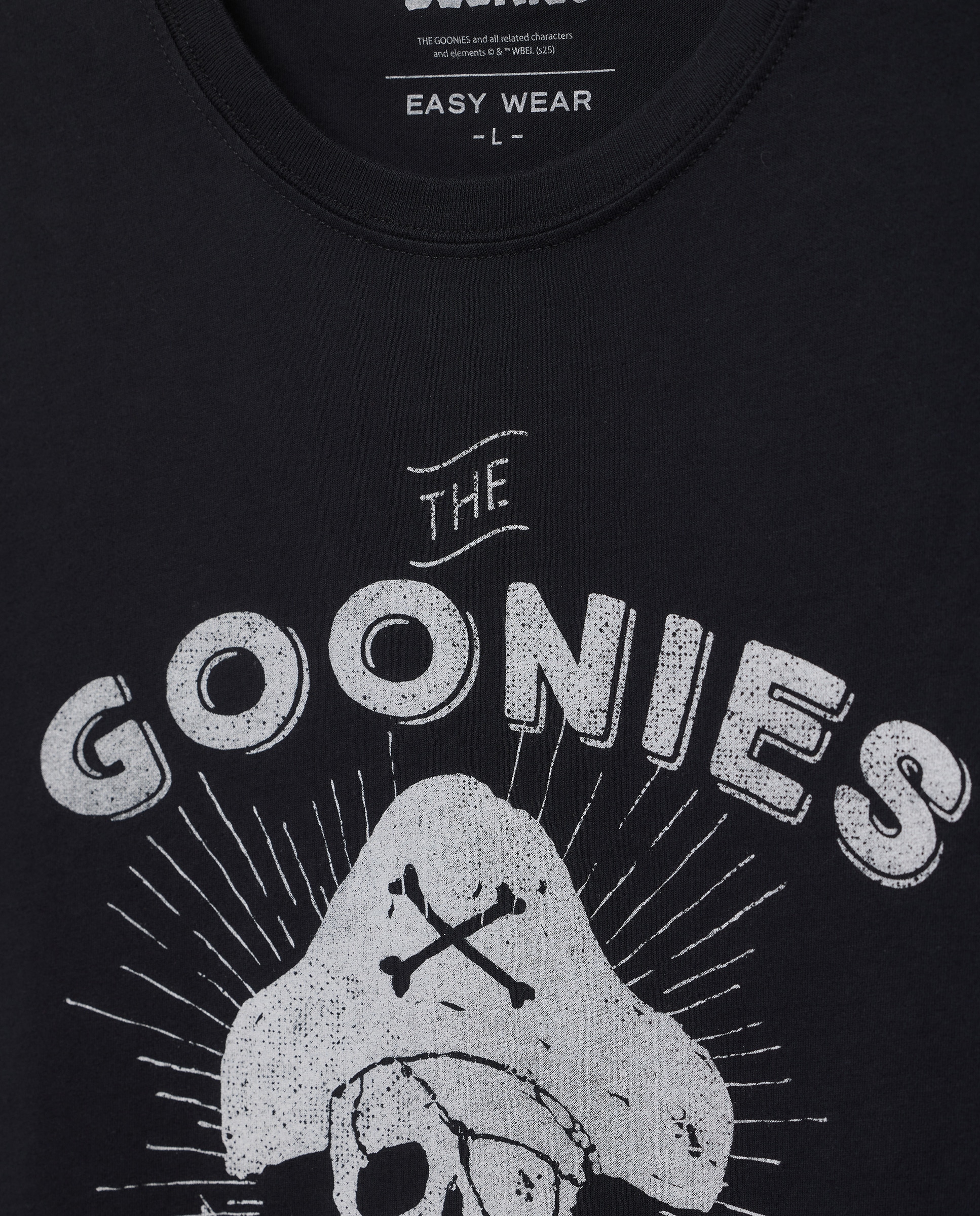 T-shirt Os Goonies de Manga Curta Preto-6