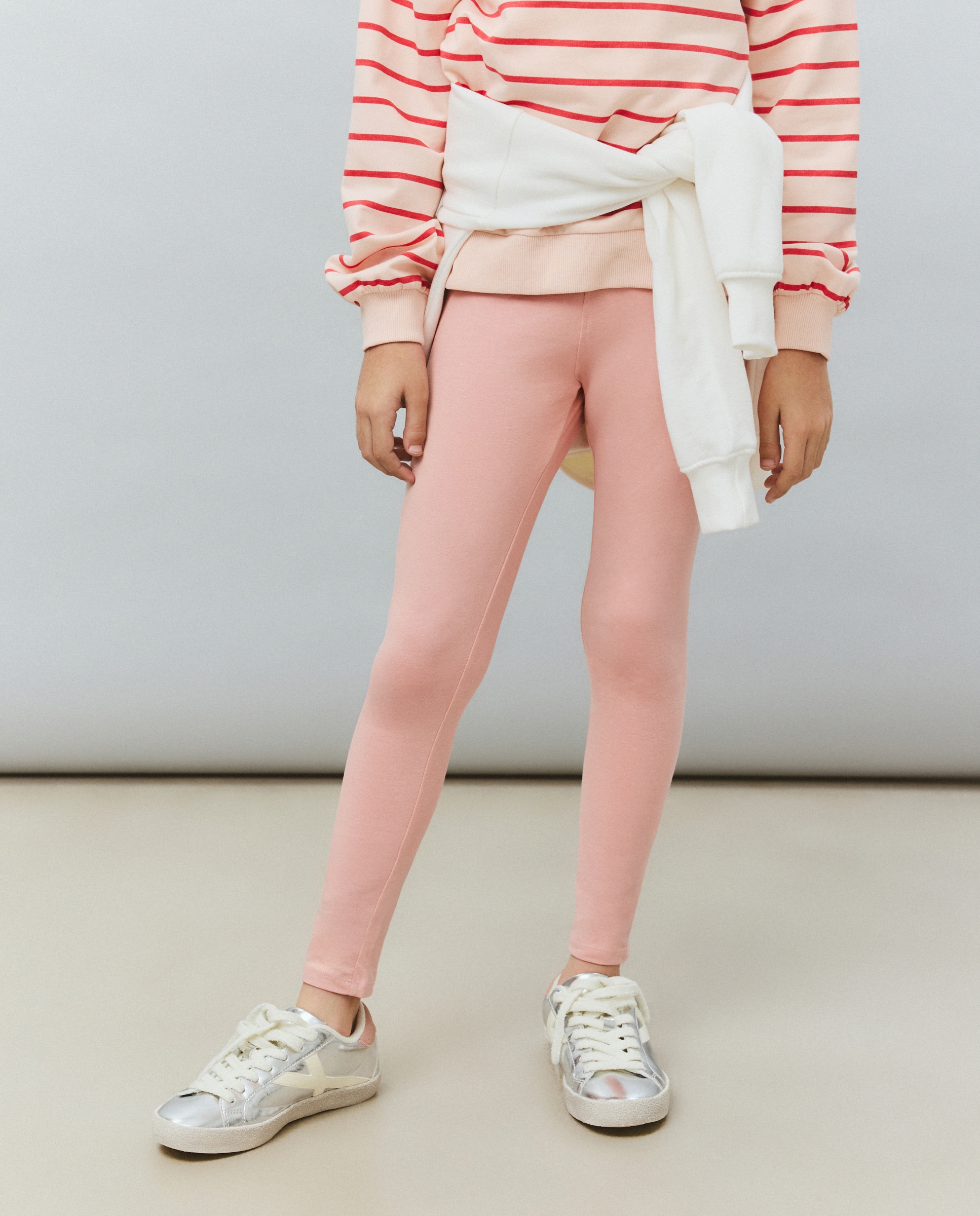 Leggings Básicas Lisas 200 Rosa-2