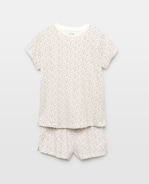 Imagen 0 de Pijama de niña estampado corto